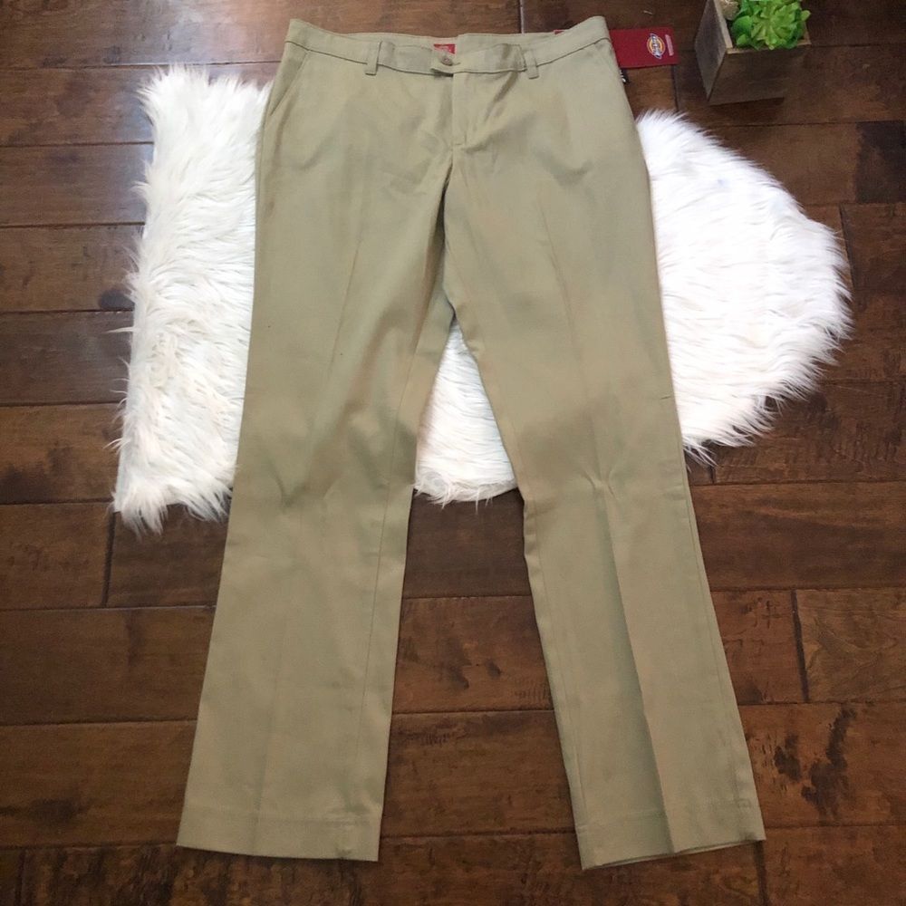 NEW Dickies Girl’s Stretch Twill Pants Size 17